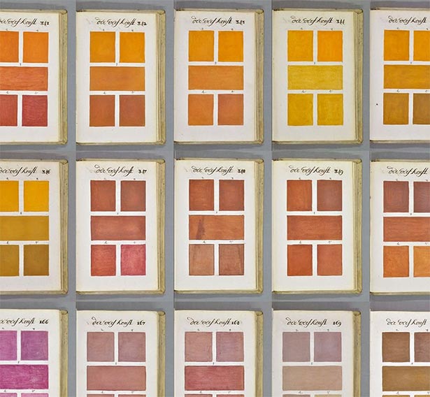 A four hundred year old colour guide that proves there is nothing new under the Sun