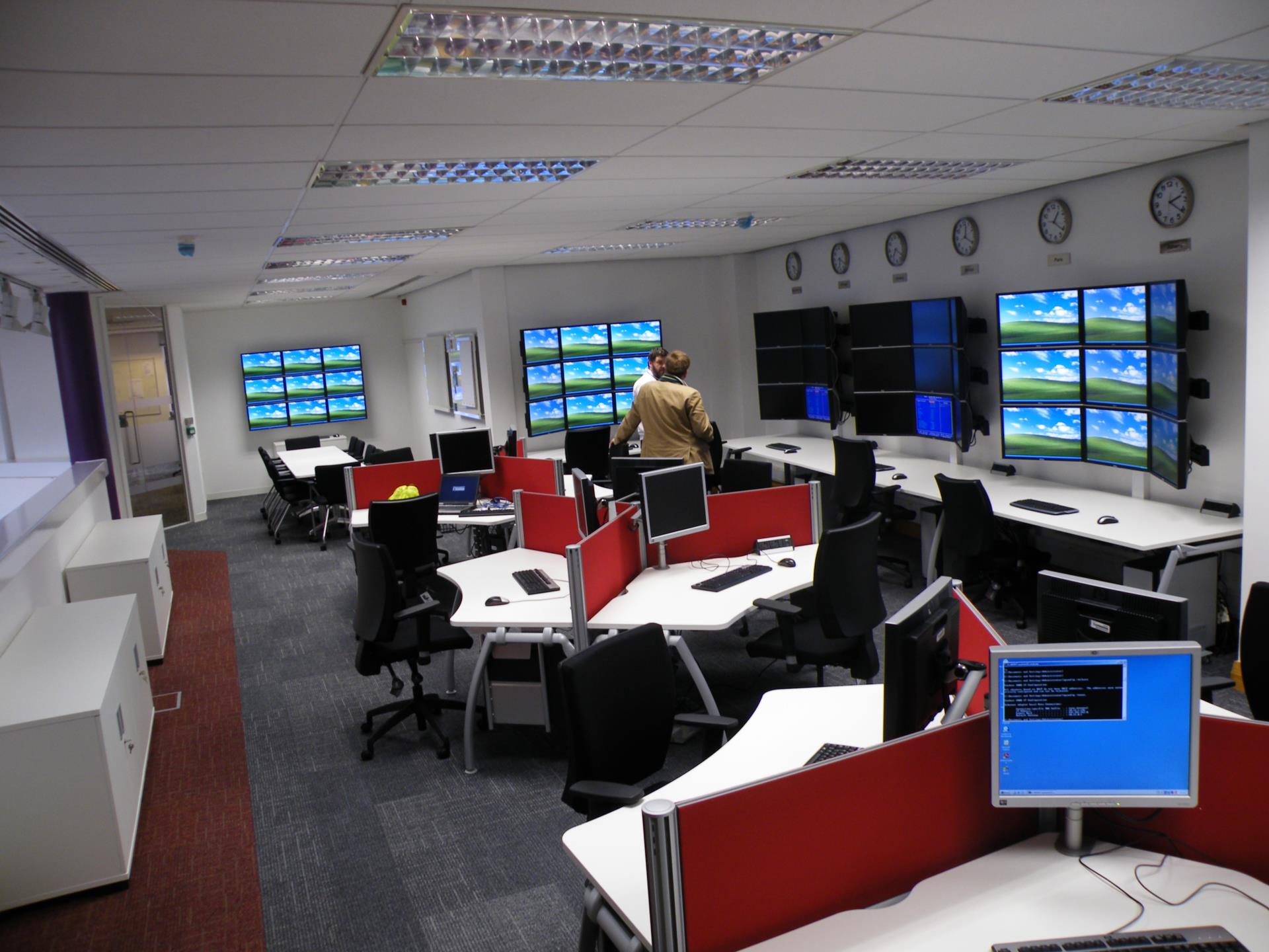Teleperformance Control Room Overview
