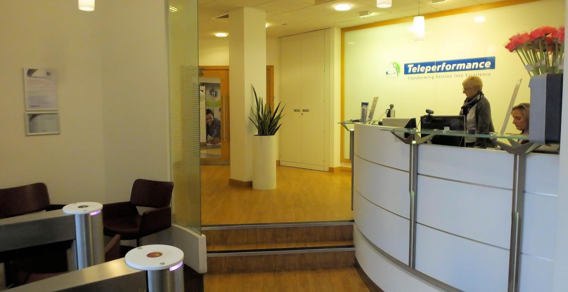 Teleperformance Bristol Reception Client